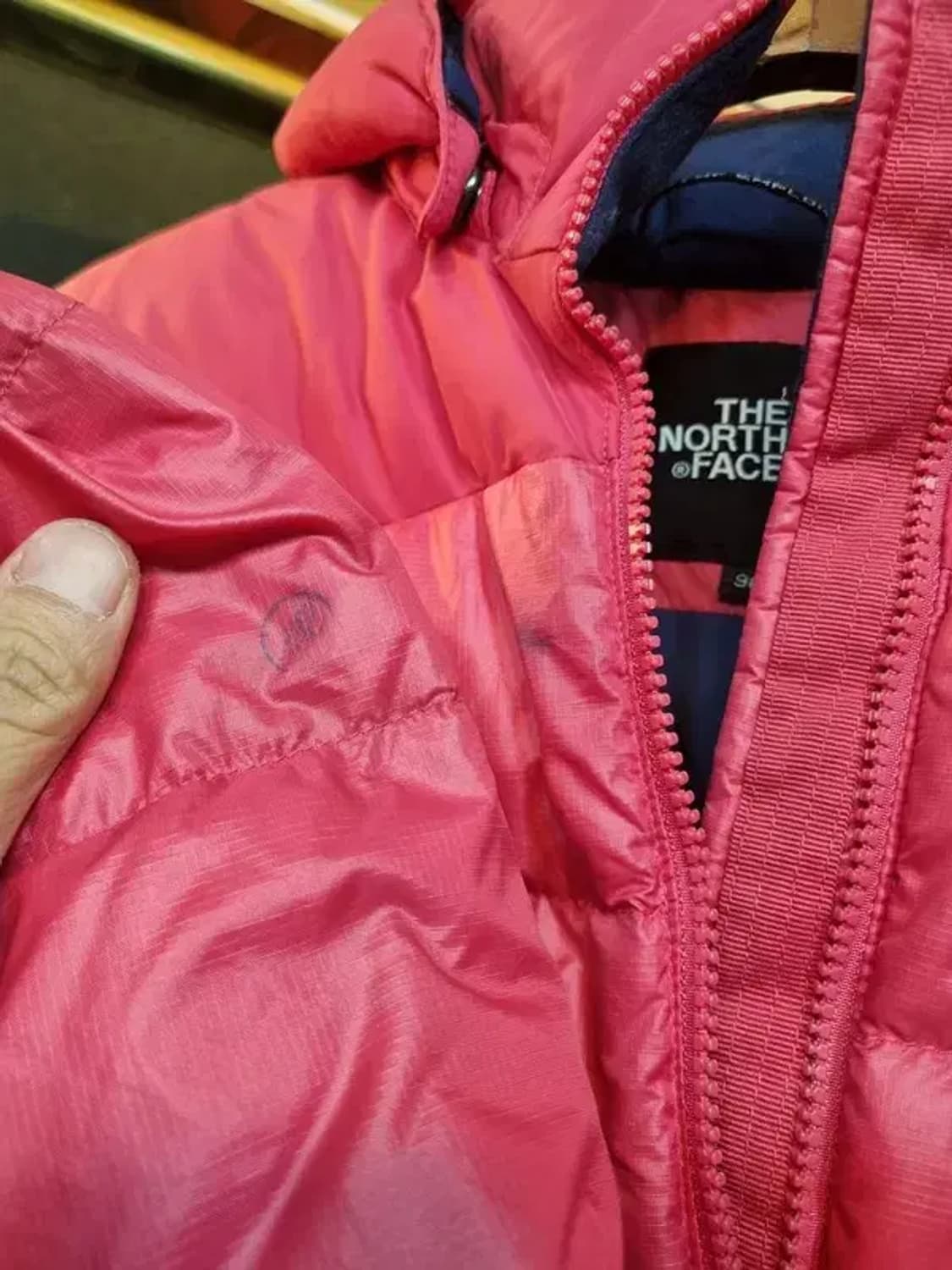 노스페이스 700 90사이즈 여성 거위털 구스다운 패딩 상품이미지9