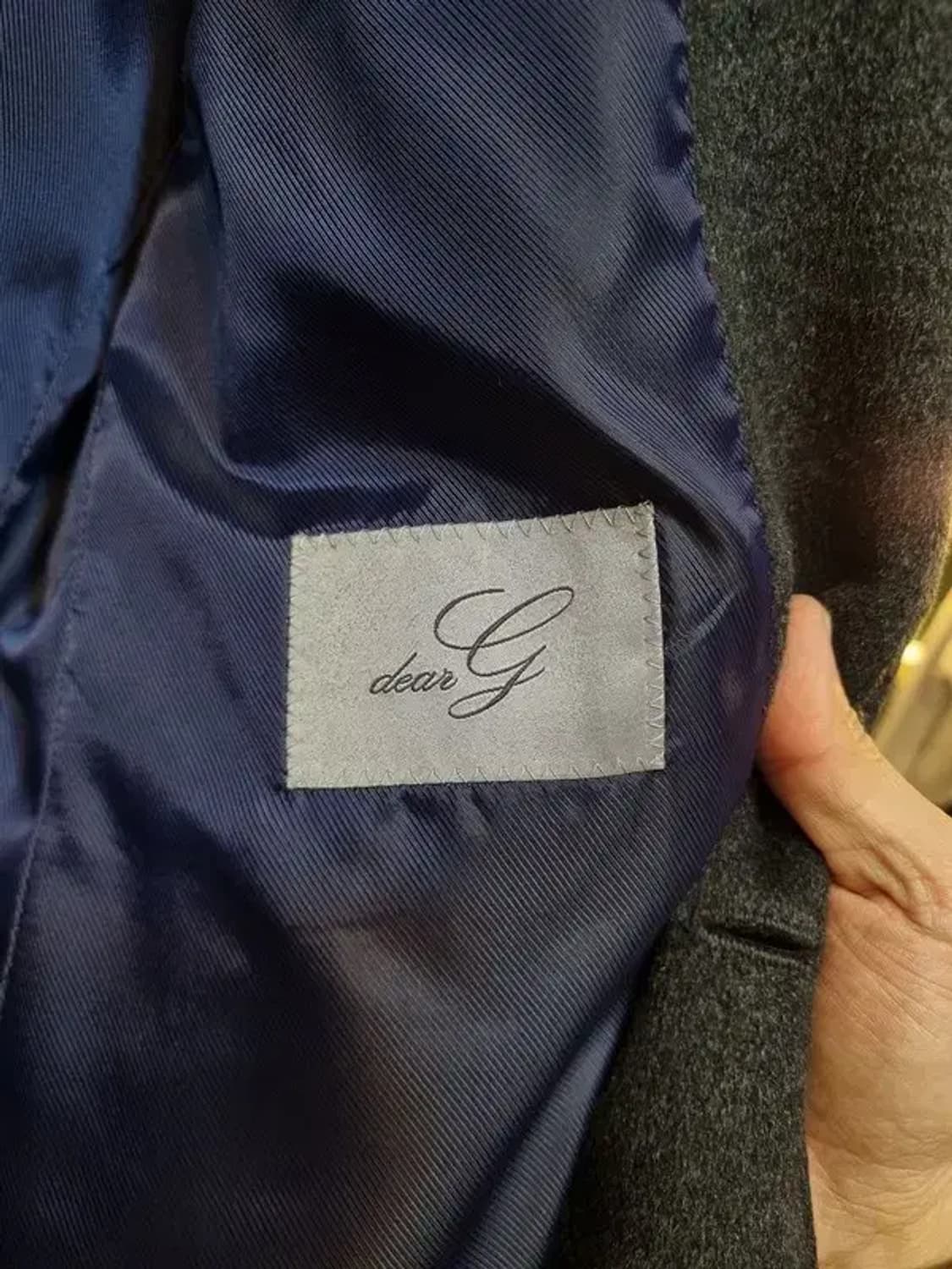 DEARG 캐시미어 100%!!! 코트 100사이즈 상품이미지10