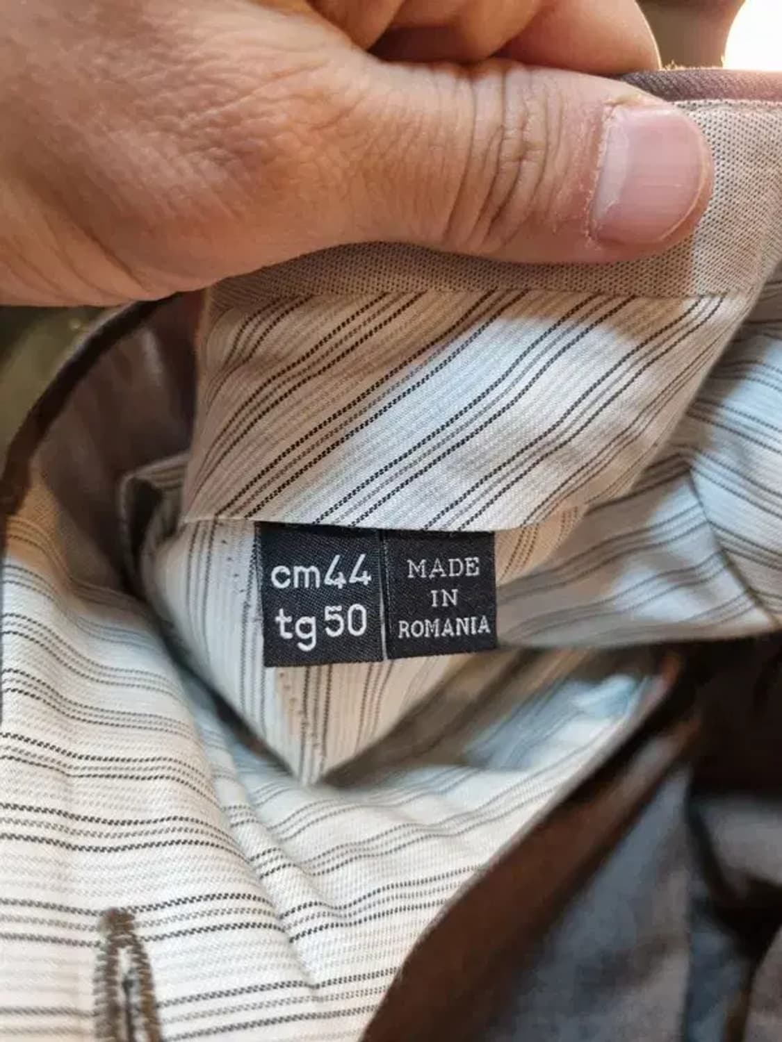 클래식 대장급 에르메네질도 제냐 울100% 트라우저 34사이즈 상품이미지7