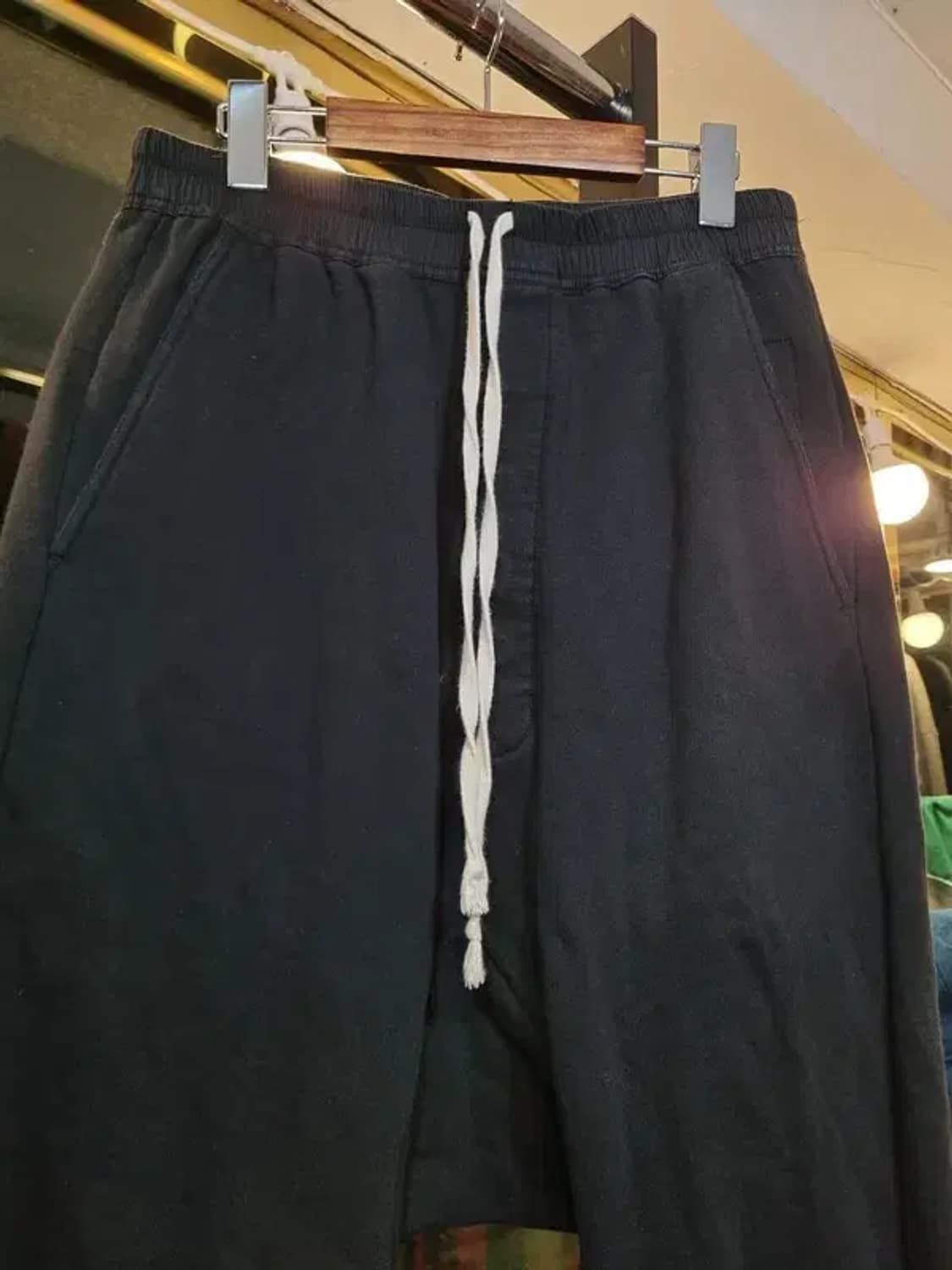 릭오웬스 다크쉐도우 L사이즈 롱 스트링 고프코어 배기팬츠 상품이미지4