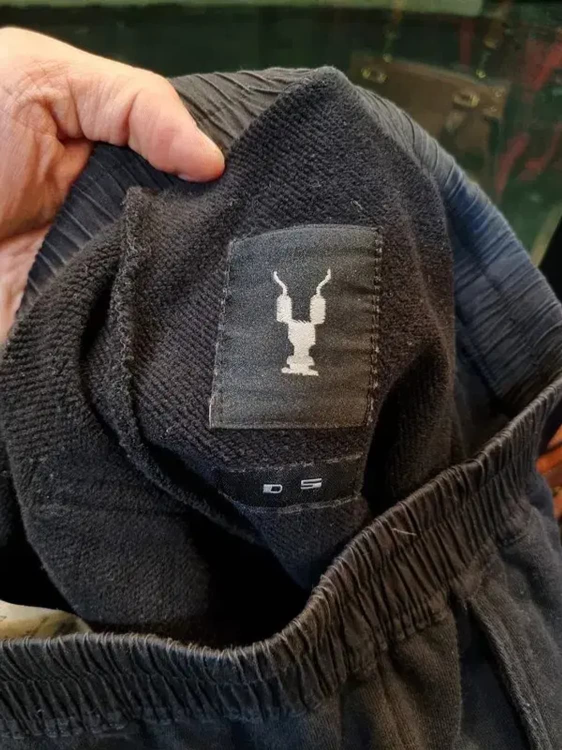 릭오웬스 다크쉐도우 L사이즈 롱 스트링 고프코어 배기팬츠 상품이미지5