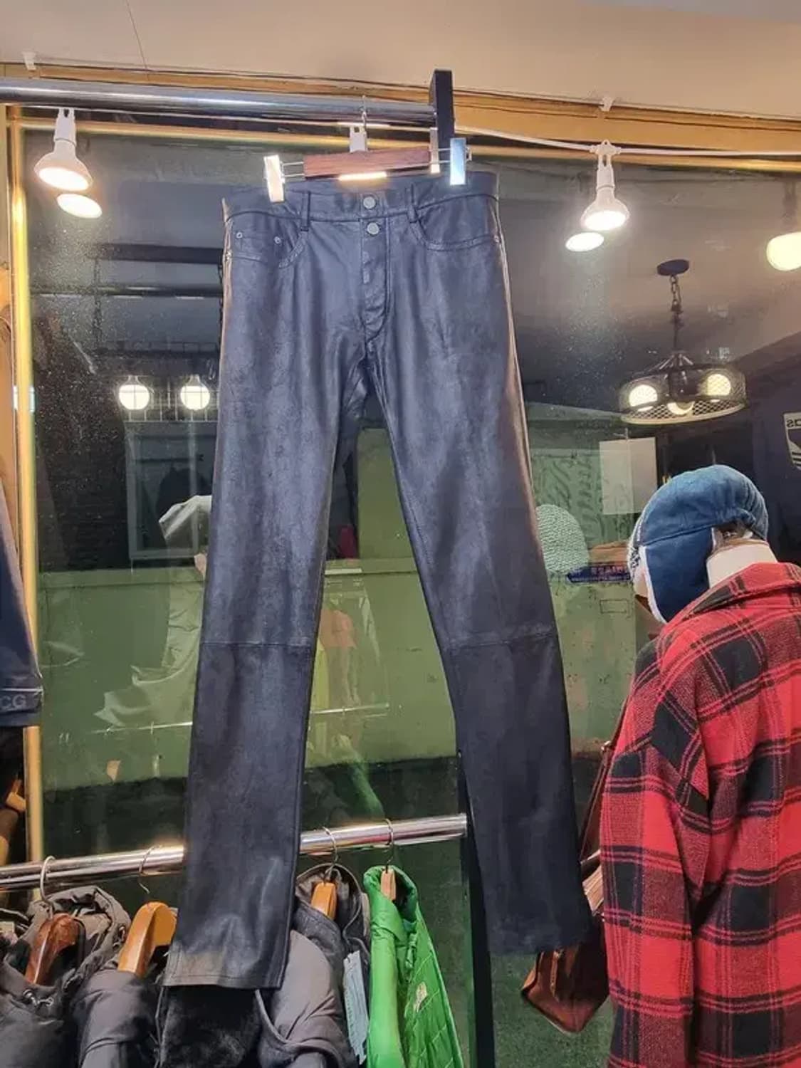 대장급 앤 드뮐미스터 고딕 리얼레더팬츠 32사이즈 상품이미지1