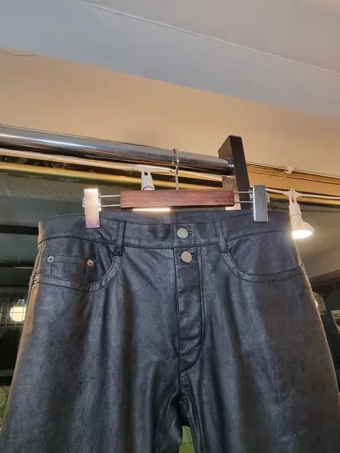 대장급 앤 드뮐미스터 고딕 리얼레더팬츠 32사이즈 상품이미지4