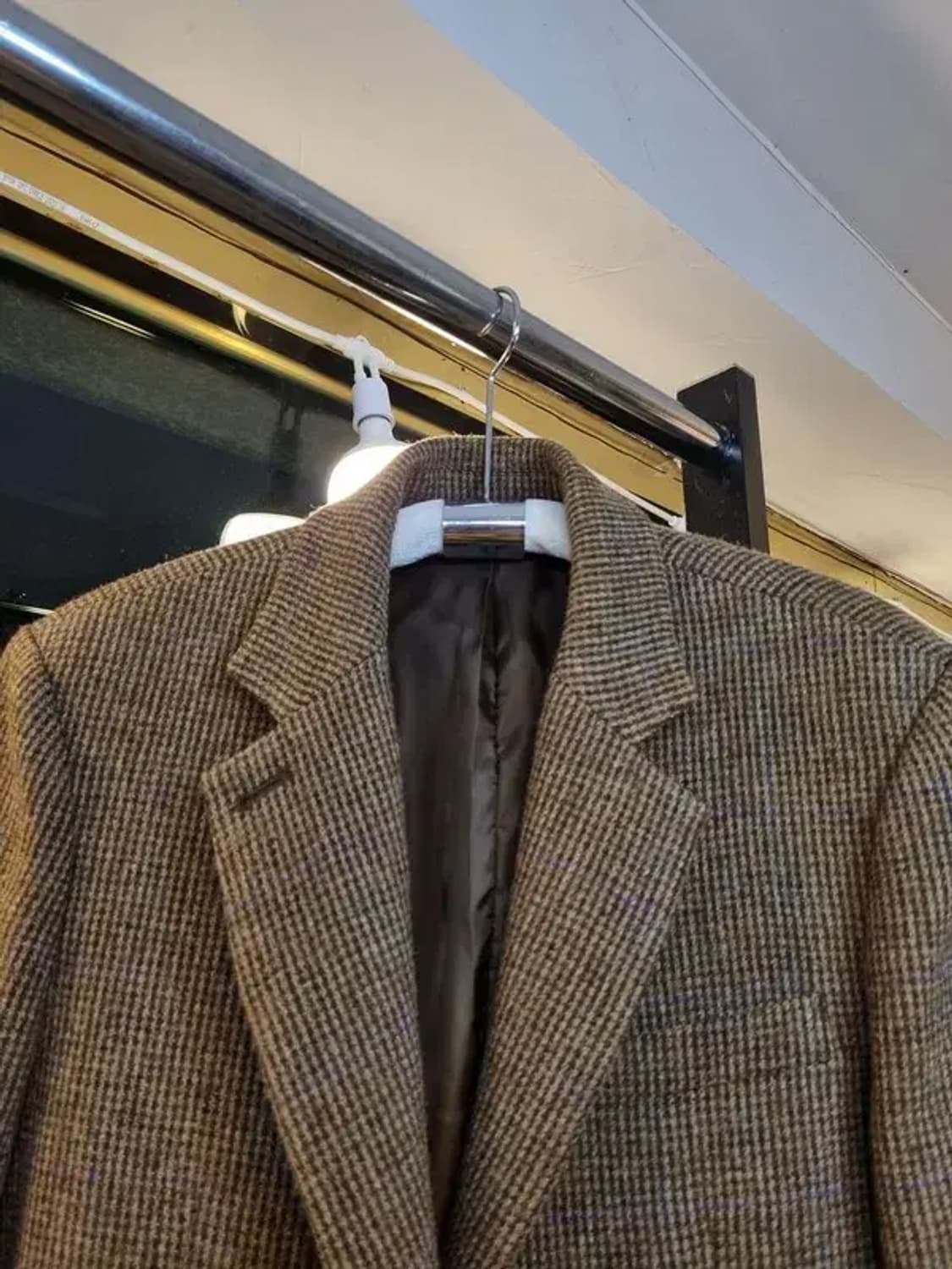 문트위드 실사이즈 55~66 소매 리얼버튼 울 100% 블레이저 상품이미지4