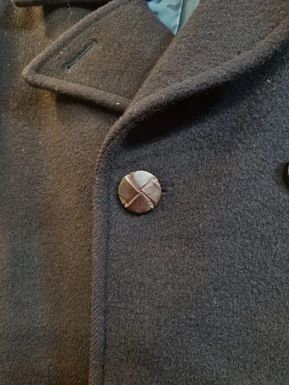 라코스테 울 혼방 더블 피코트 105사이즈 상품이미지5