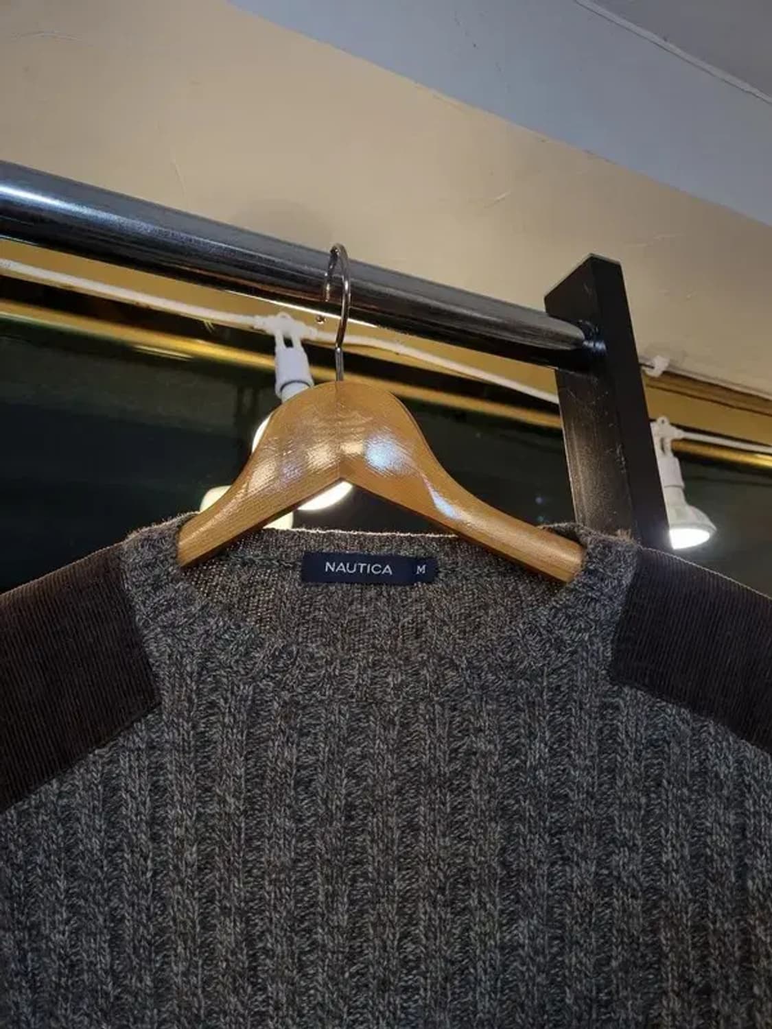 노티카 빈티지 클래식 울 100% 니트 M사이즈 상품이미지4