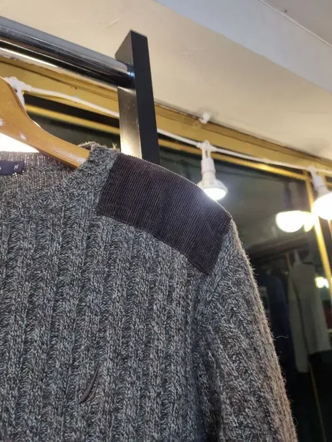 노티카 빈티지 클래식 울 100% 니트 M사이즈 상품이미지5