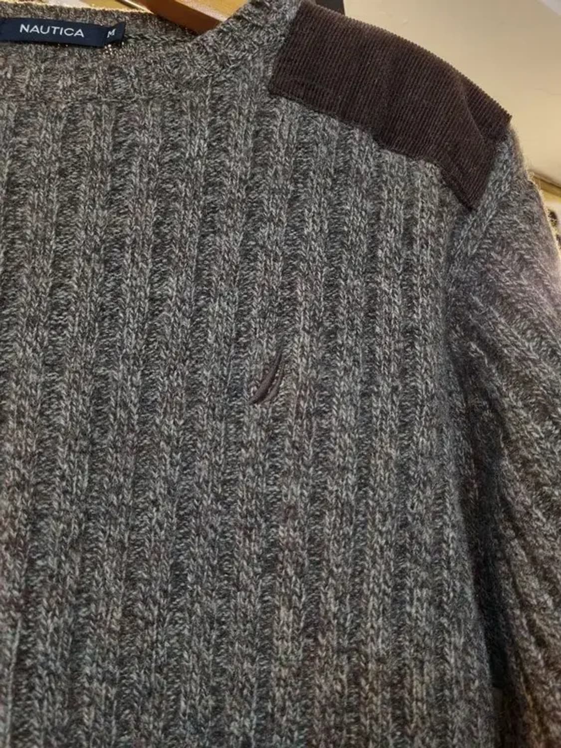 노티카 빈티지 클래식 울 100% 니트 M사이즈 상품이미지6