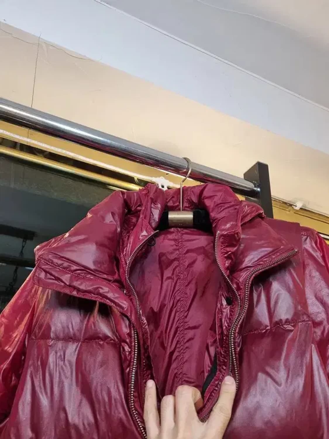 CP컴퍼니 바람막이 내장 패커블 48사이즈 패딩조끼 패쪼 상품이미지4