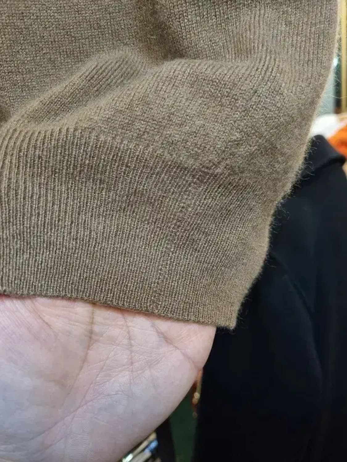 카운테스마라 *캐시미어 100%* 95사이즈 니트 조끼 상품이미지5