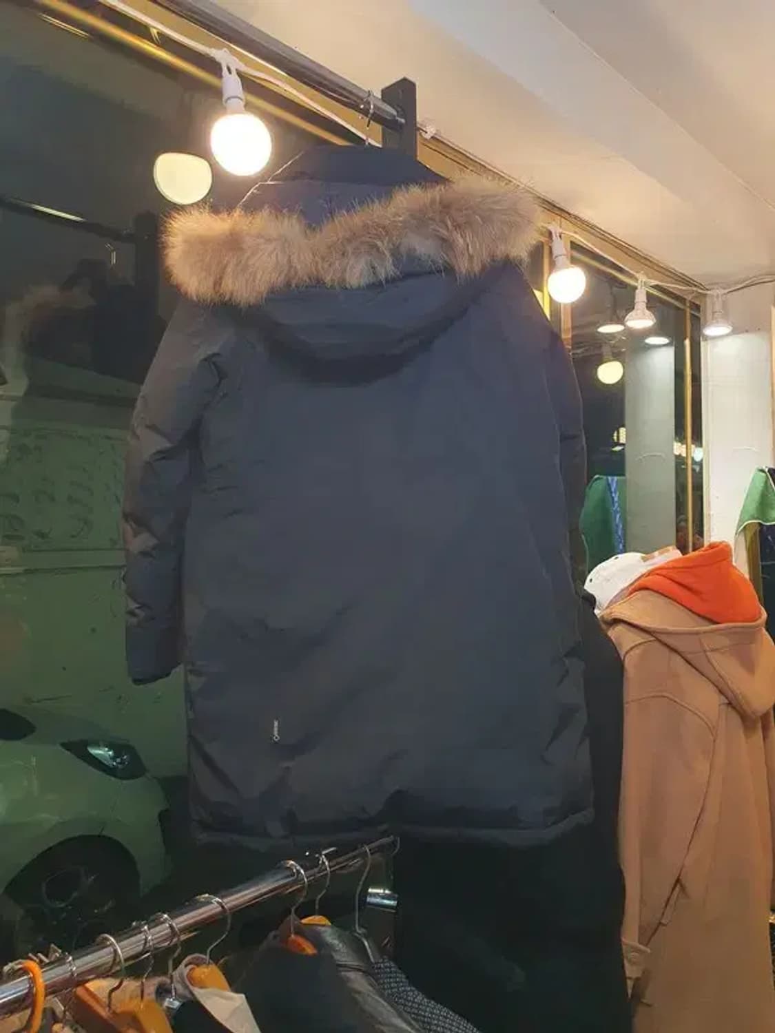 블랙야크 고어텍스 라쿤 퍼 거위털 구스다운 패딩 95사이즈 상품이미지3