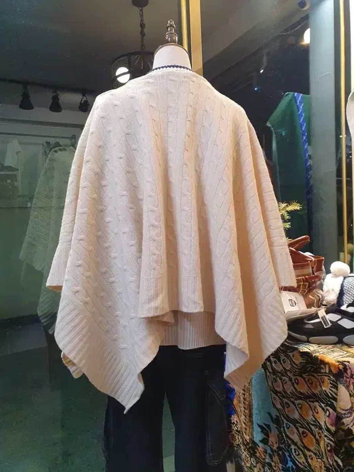 폴로랄프로렌 캐시미어 20% 울 혼방 케이프 망토 상품이미지8