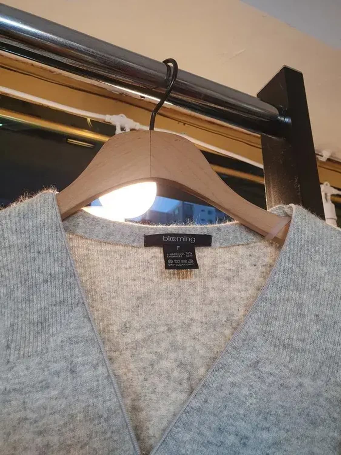 캐시미어 30% 혼방 가디건 F사이즈 상품이미지5