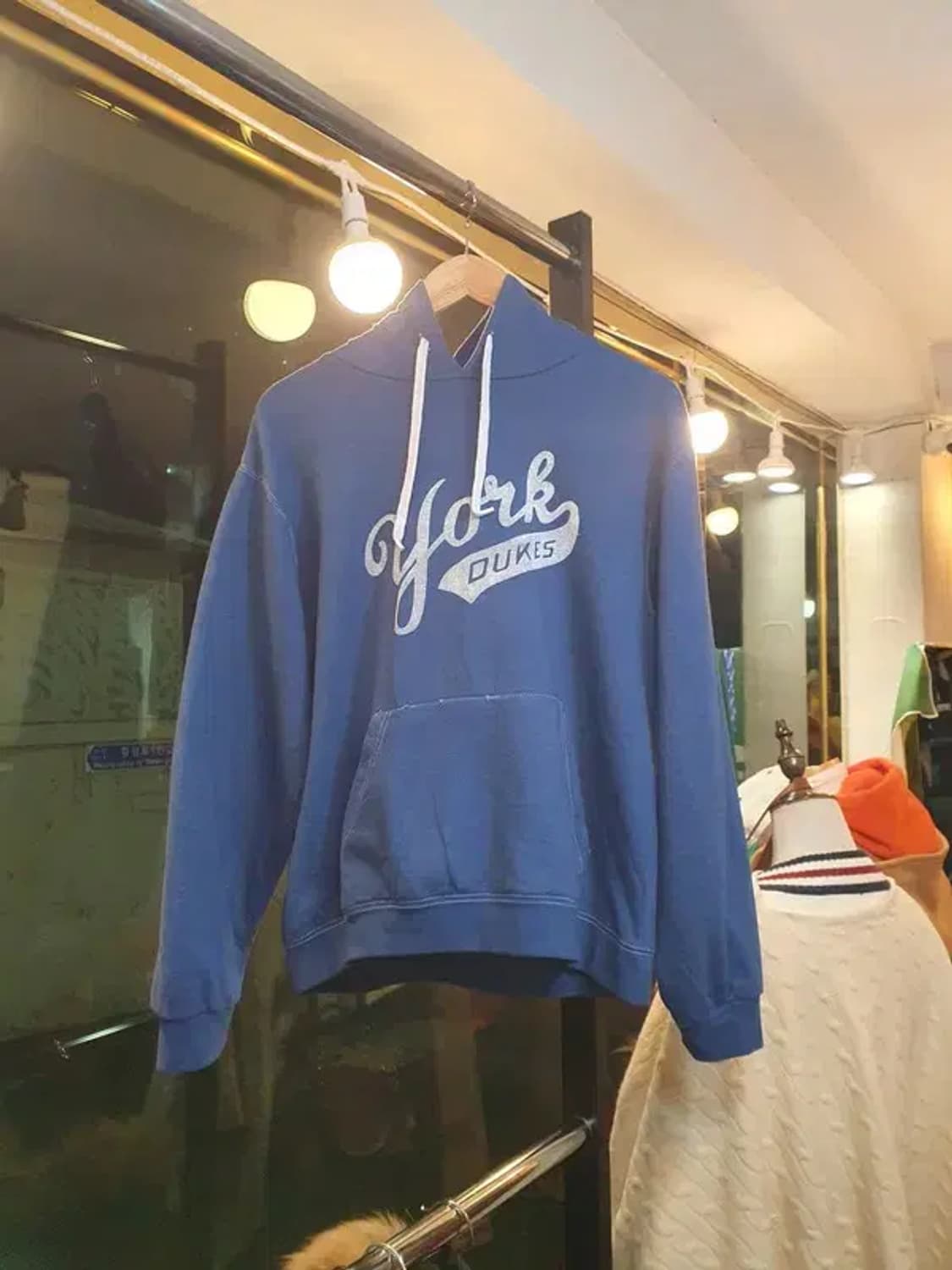 와일드동키 요크 레터링 후드티 100사이즈 상품이미지1