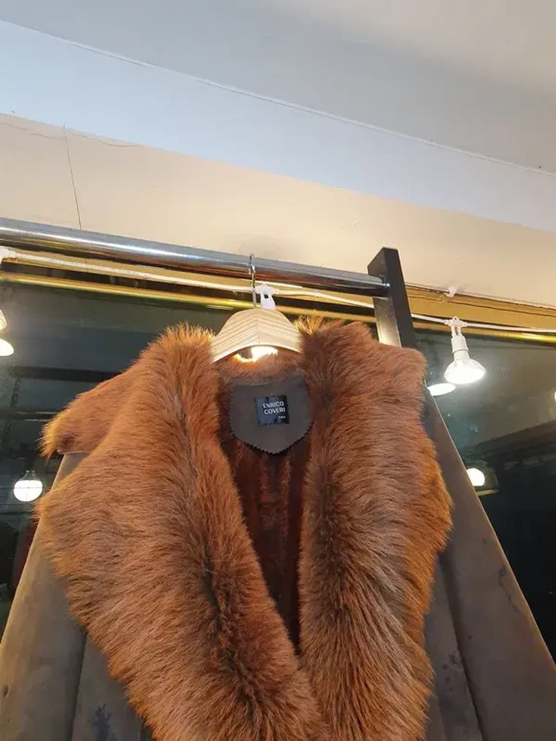 엔리코 코베리 Y2K 락시크 펑크 고스 양가죽 양털 무스탕 상품이미지5