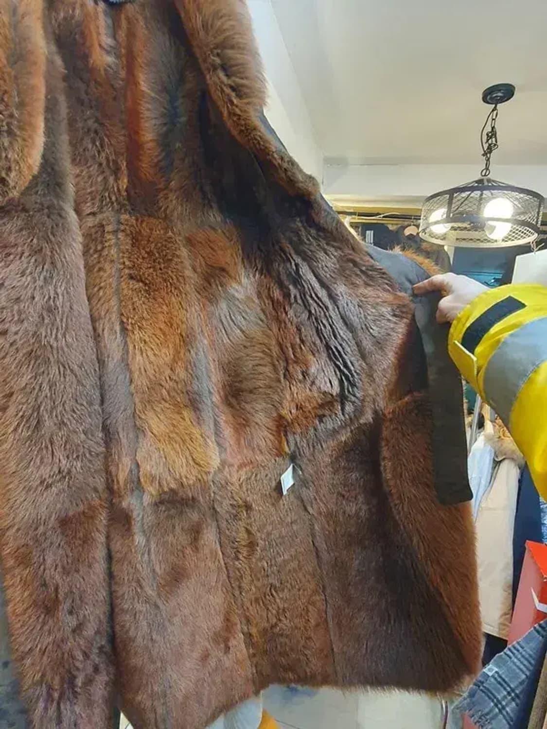 엔리코 코베리 Y2K 락시크 펑크 고스 양가죽 양털 무스탕 상품이미지6