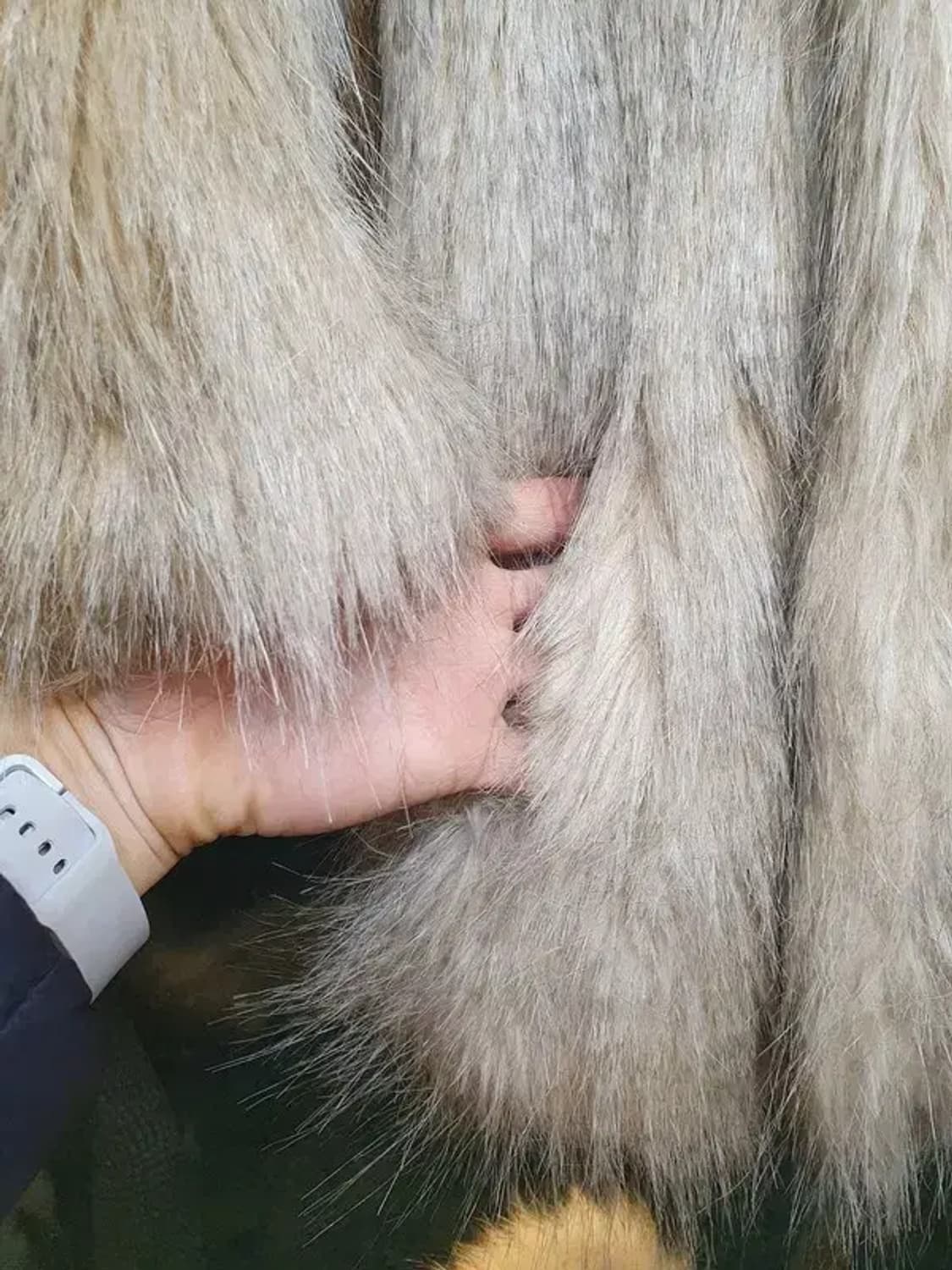 정가 74만원 택채새상품 쥬시꾸뛰르 Y2K 락시크 펑크 퍼코트 상품이미지5