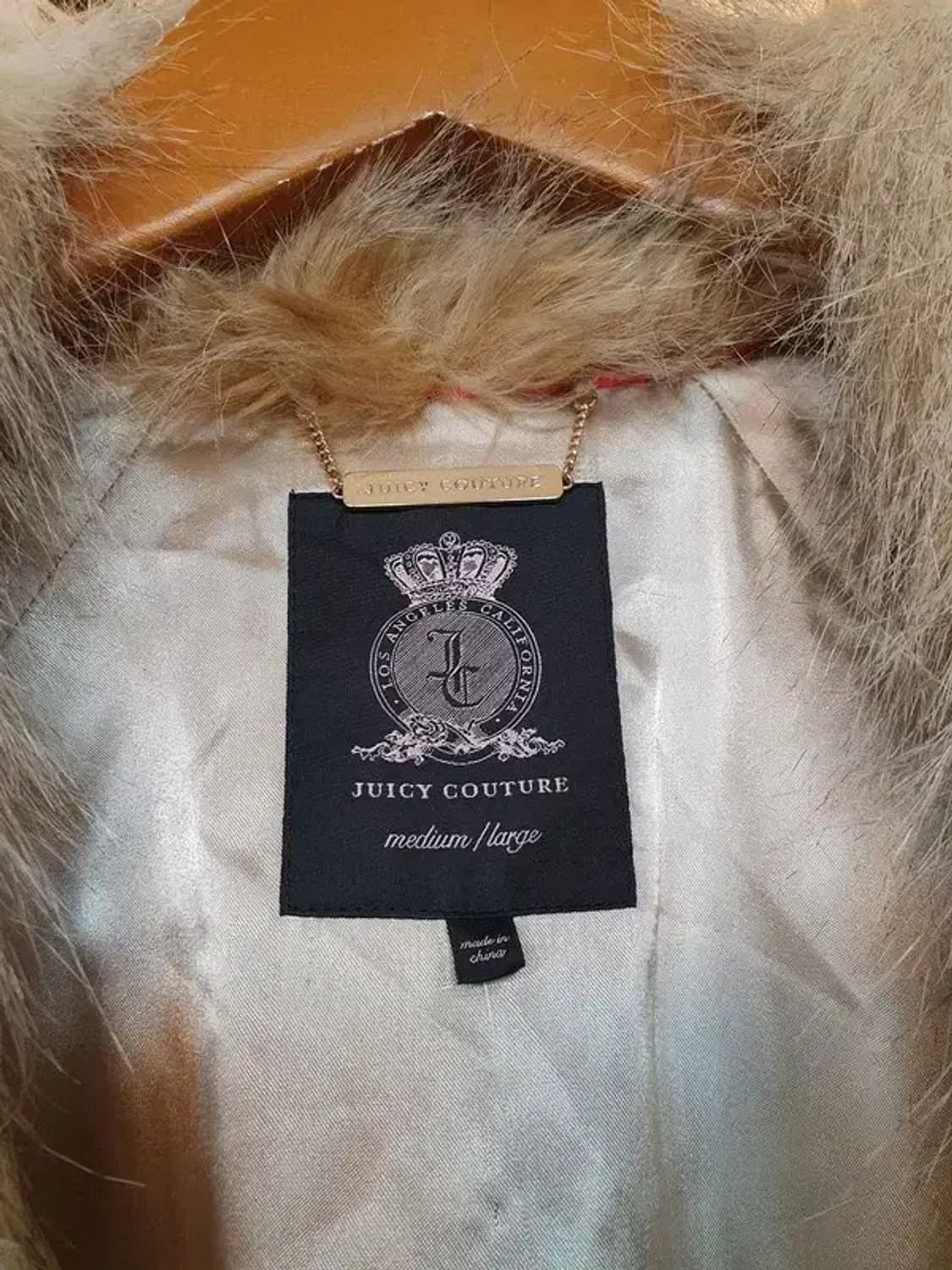 정가 74만원 택채새상품 쥬시꾸뛰르 Y2K 락시크 펑크 퍼코트 상품이미지7