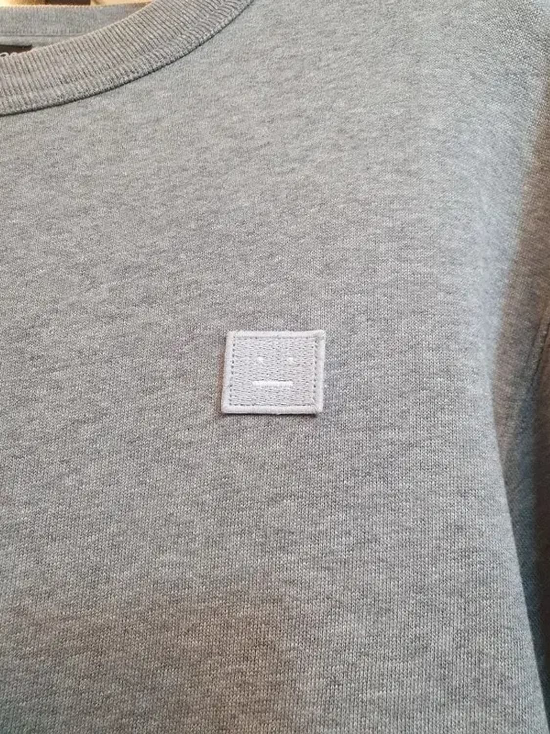 아크네스튜디오 페이스 실사이즈 M~L 페어뷰 기모 맨투맨 상품이미지4