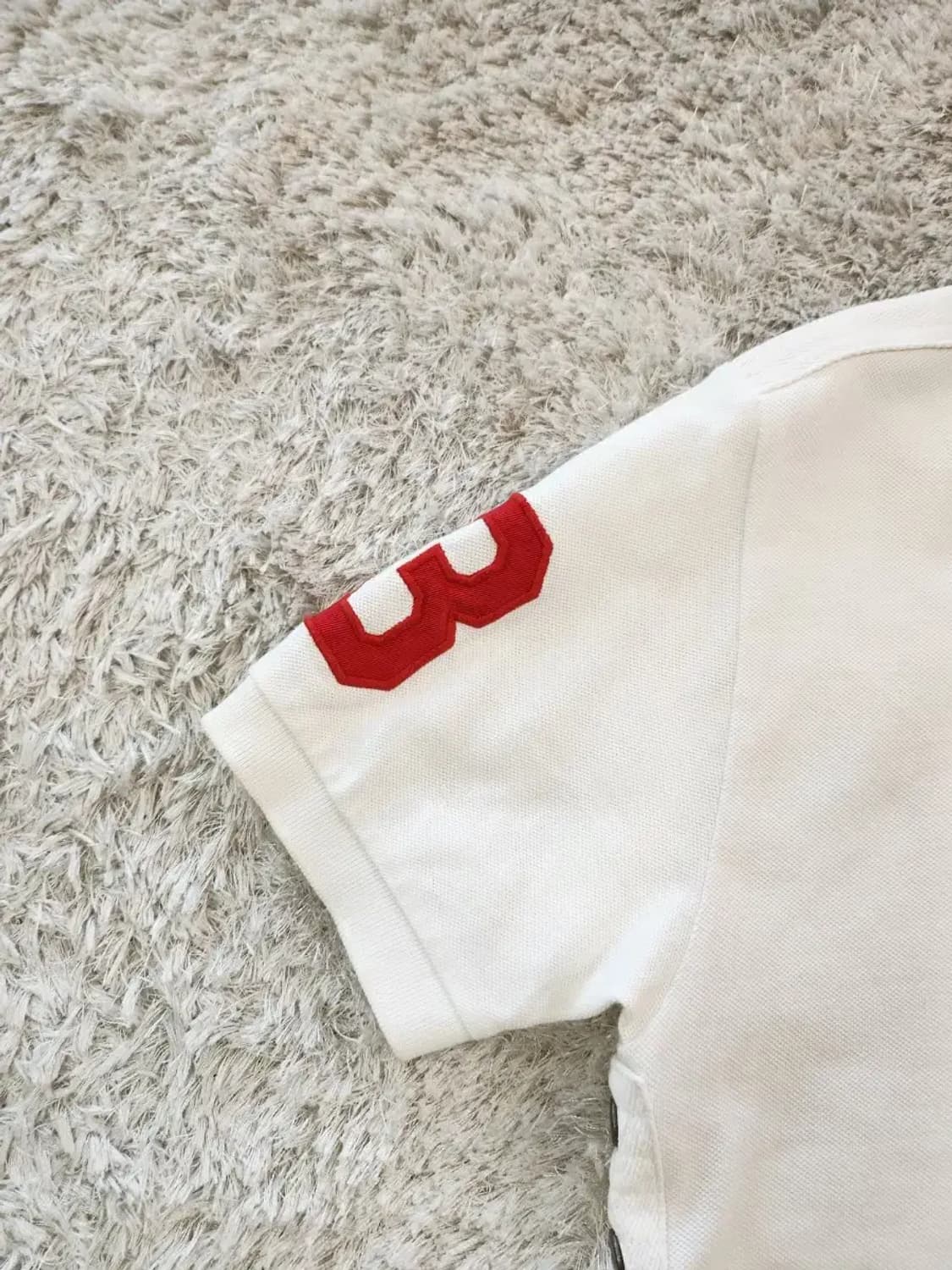 ㅇ폴로 랄프로렌 빅포니 숫자 자수 카라티 럭비티 커스텀핏 정도 S사이즈 상품이미지5