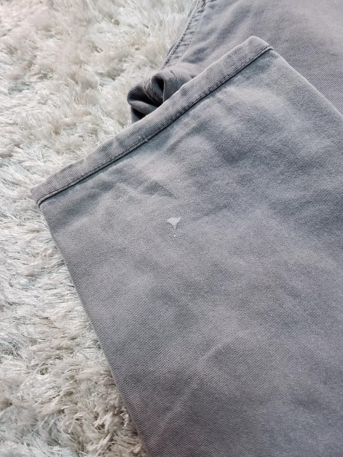 스톤아일랜드 34사이즈 기본템 카고팬츠 연그레이 상품이미지4