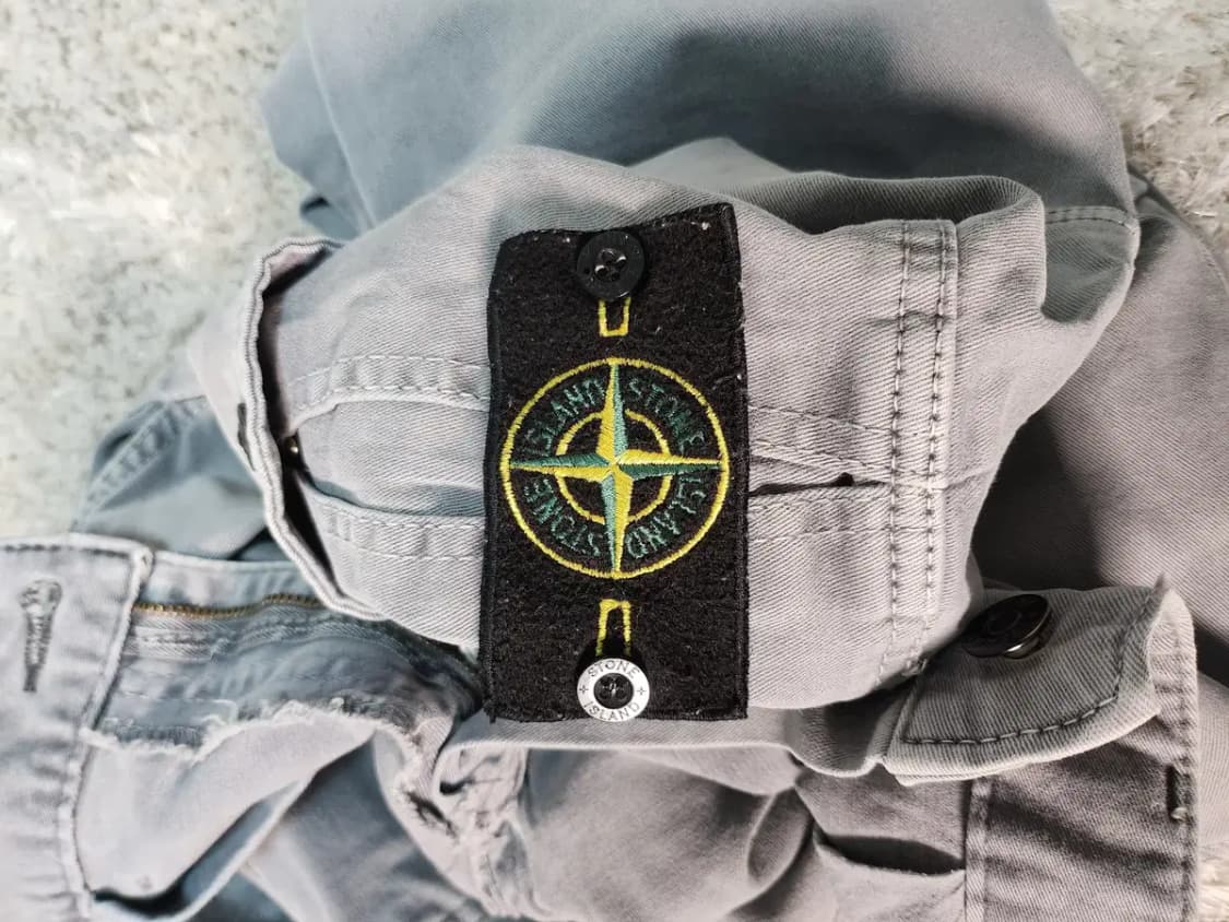 스톤아일랜드 34사이즈 기본템 카고팬츠 연그레이 상품이미지7