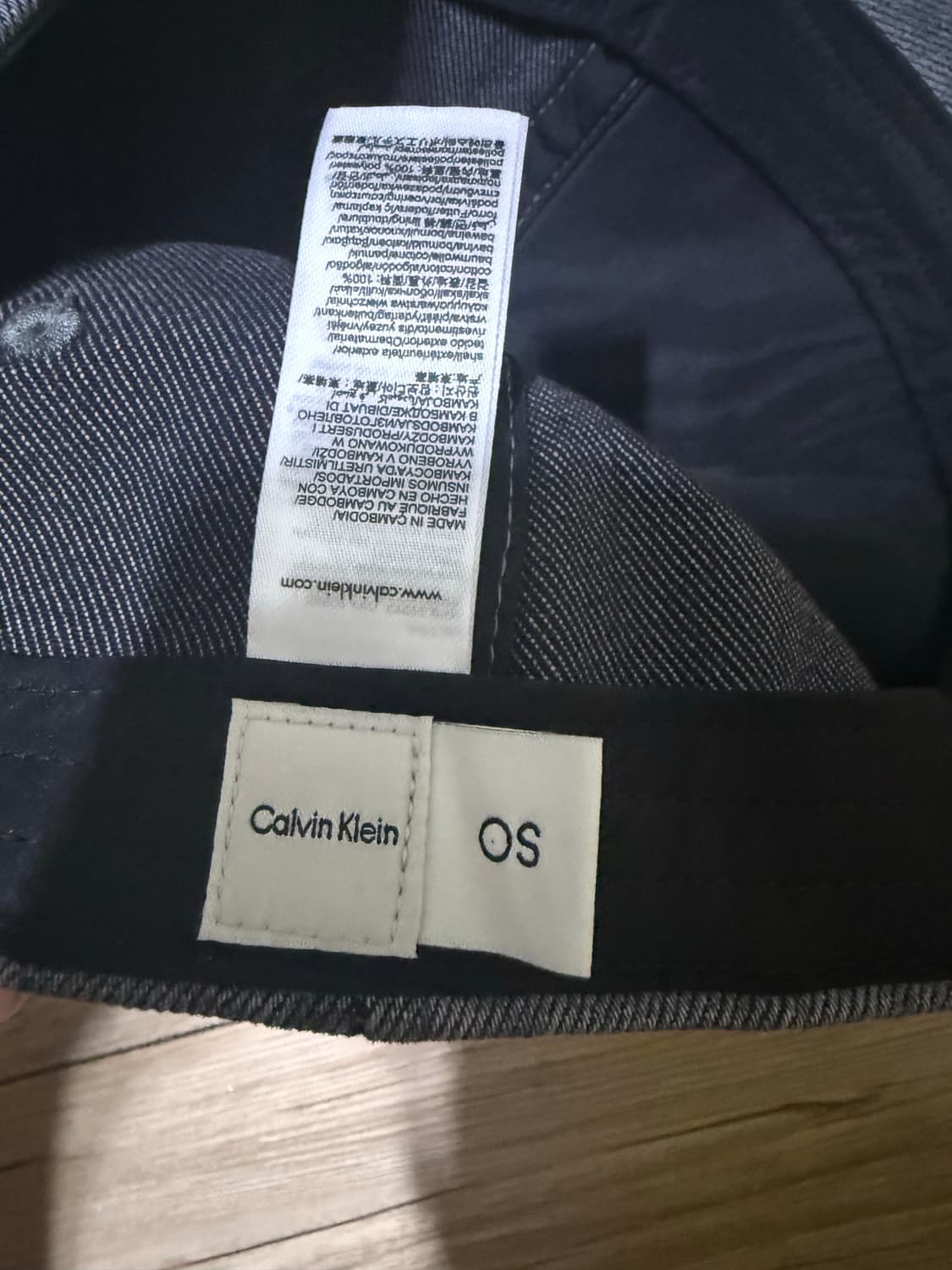 ck 로고 볼캡 상품이미지3