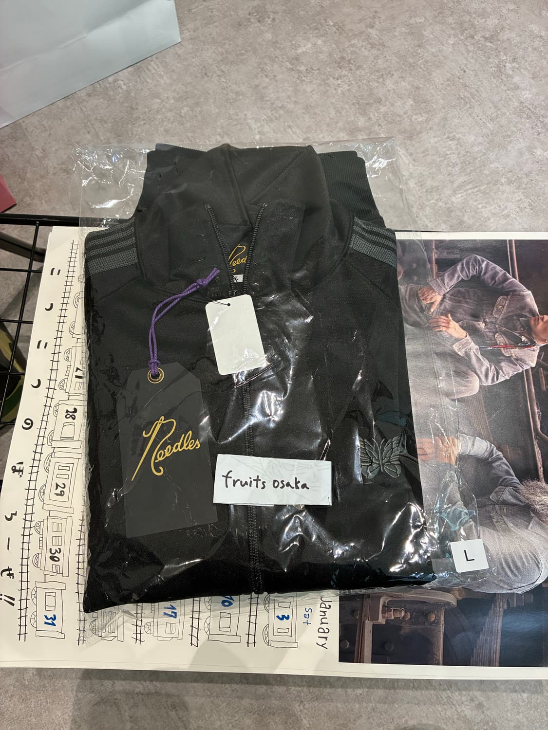 니들스 x BEAVER 폴리 트랙자켓 XL 상품이미지2