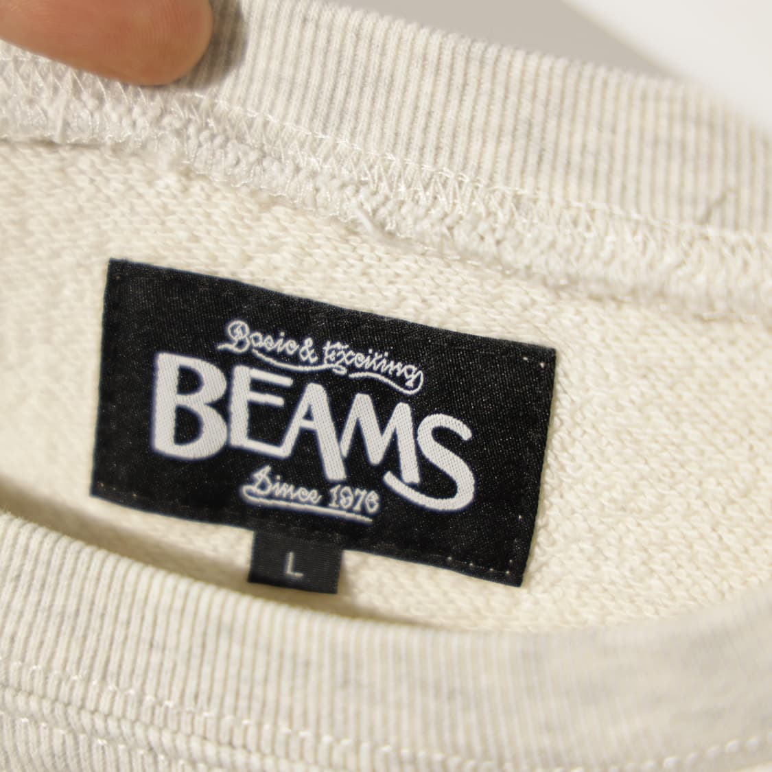 빔즈 인디아나 펠트 자수 맨투맨 스웻 상품이미지6