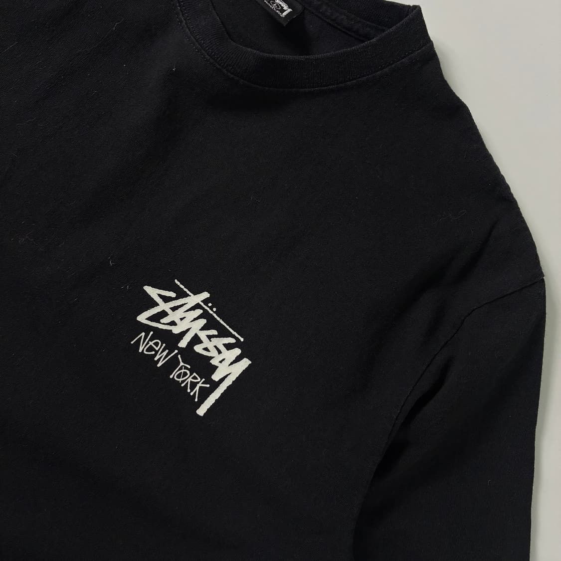 Stussy  스투시 스탁 뉴욕 블랙 반팔티셔츠 상품이미지4