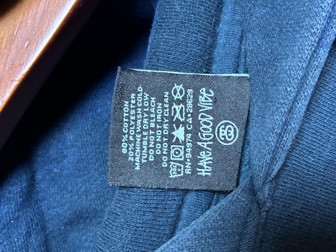 Stussy  월드 투어 카모플라쥬 로고 네이비 스웻 후드티 상품이미지7