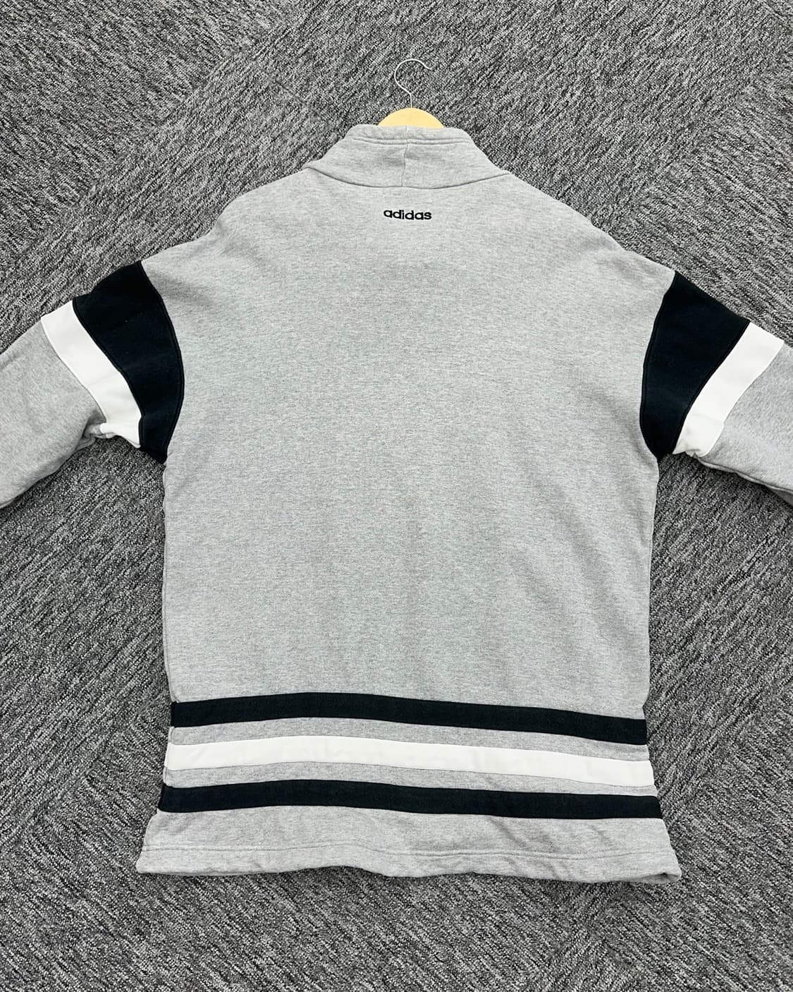 (L)80~90'S 아디다스 빅로고 긴팔-M1094 상품이미지6