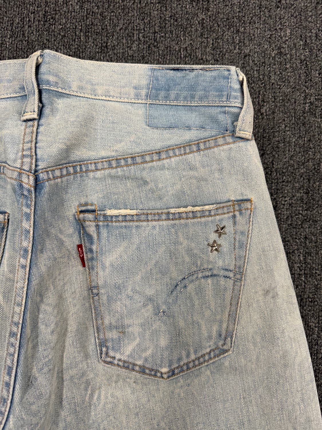 32)00’리바이스 빈티지 47051 일본판 커스텀 데님팬츠 상품이미지8