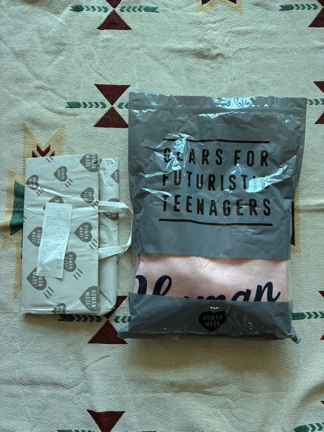 휴먼메이드 츠리아미 스웨트핑크셔츠 상품이미지2