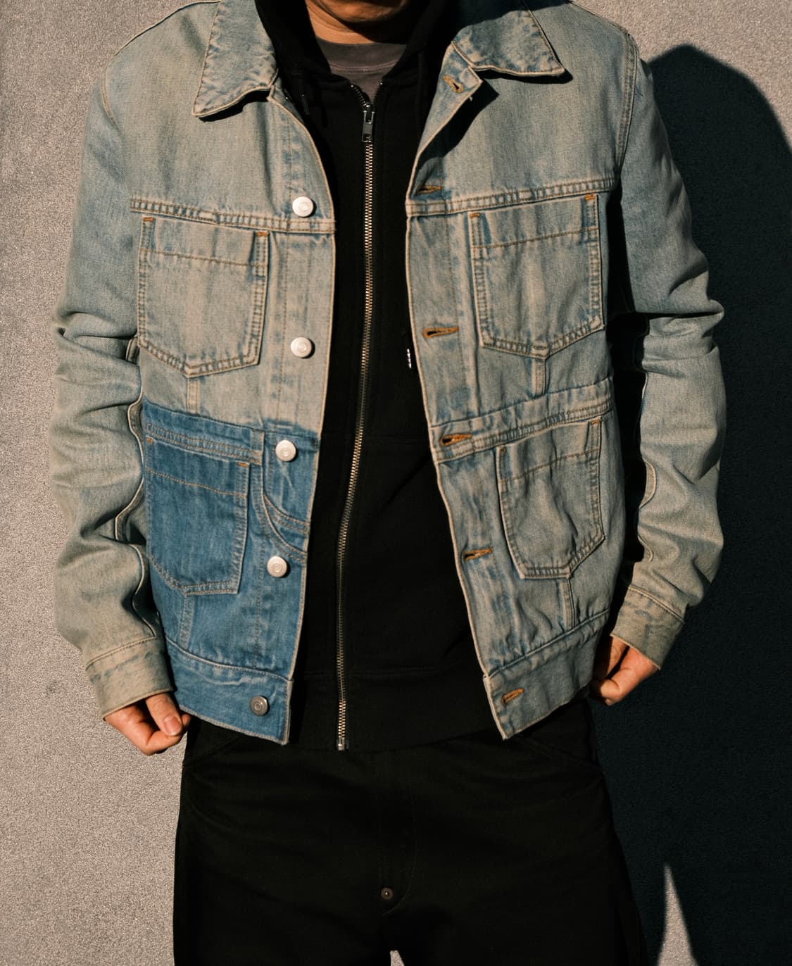 메종 마르지엘라 패치워크 데님 트러커 상품이미지3