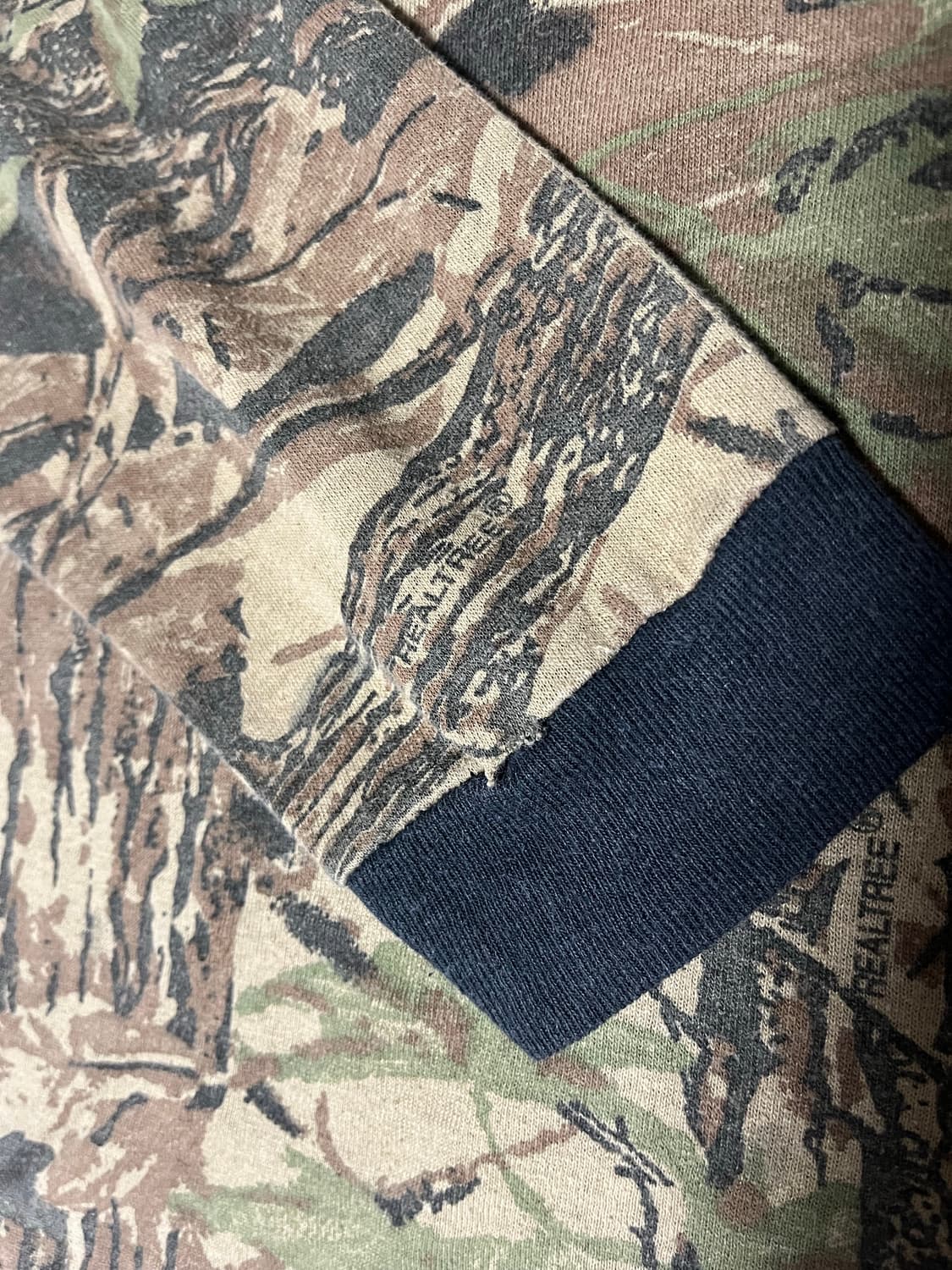 90s 빈티지 리얼트리 포켓 긴팔티셔츠 상품이미지4