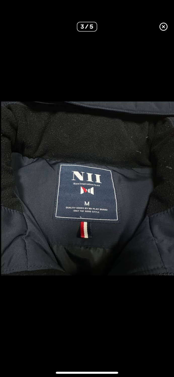 바배)NII 니 덕 다운 야상 패딩 상품이미지3