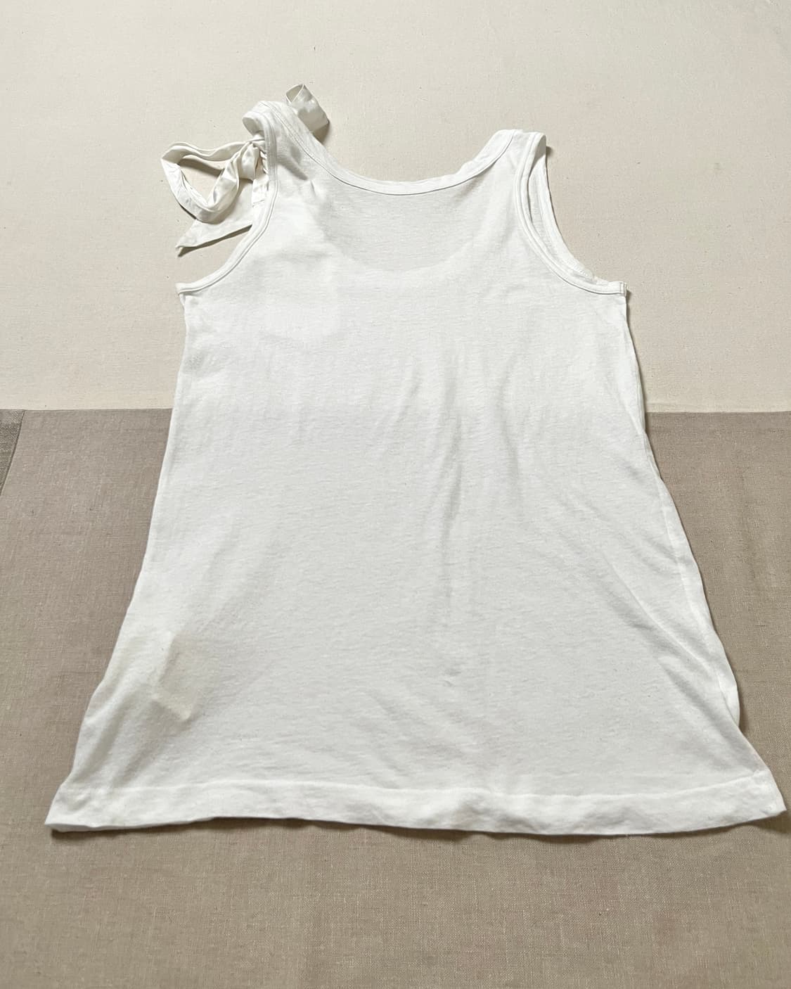 사카이 리본 슬리브리스 탱크탑 sacai  상품이미지4