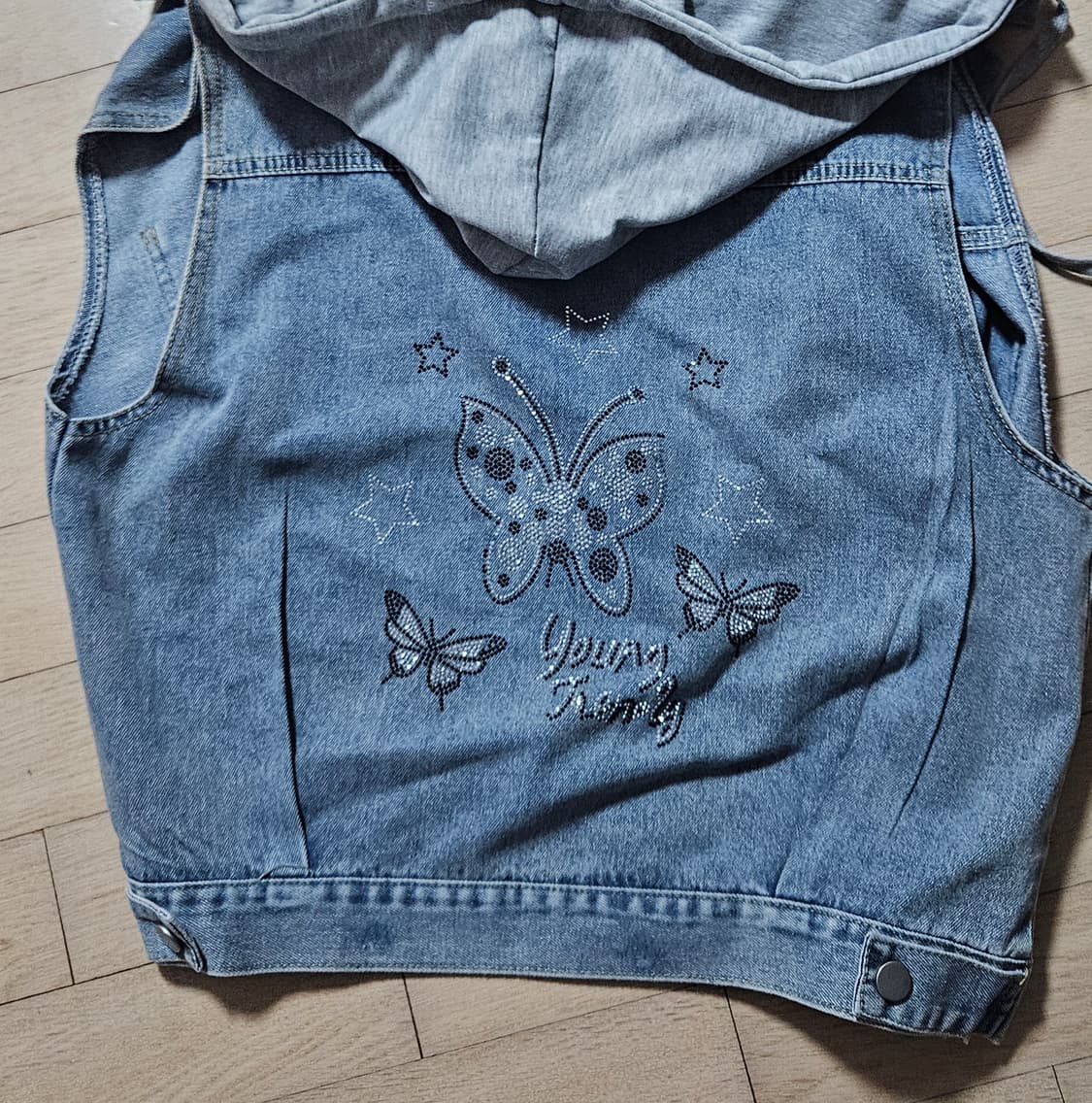 더 히스토리 후드 데님 베스트 상품이미지2