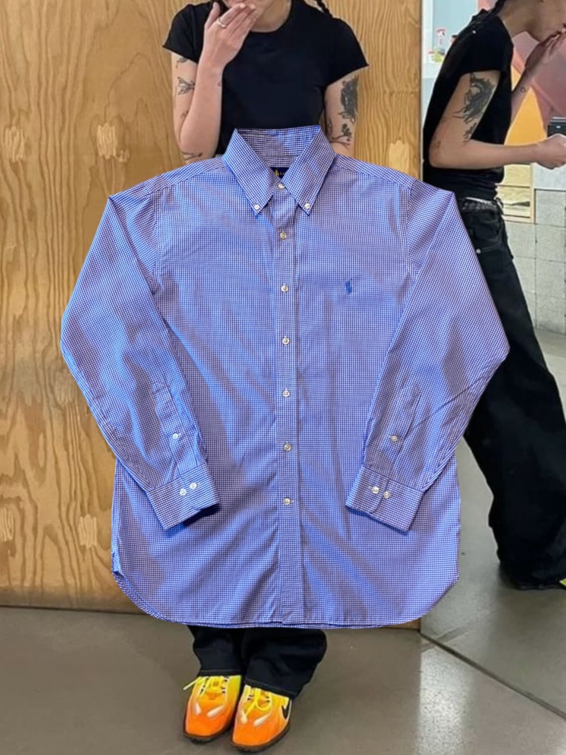 폴로랄프로렌 체크 셔츠 (Man 2XL) 상품이미지1