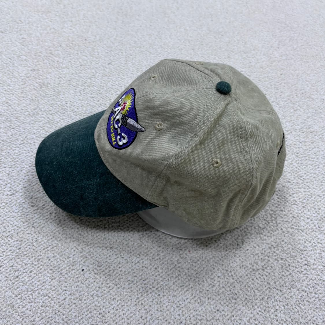 F PAC-3 미사일 자수 빈티지 볼캡 0623E 상품이미지2