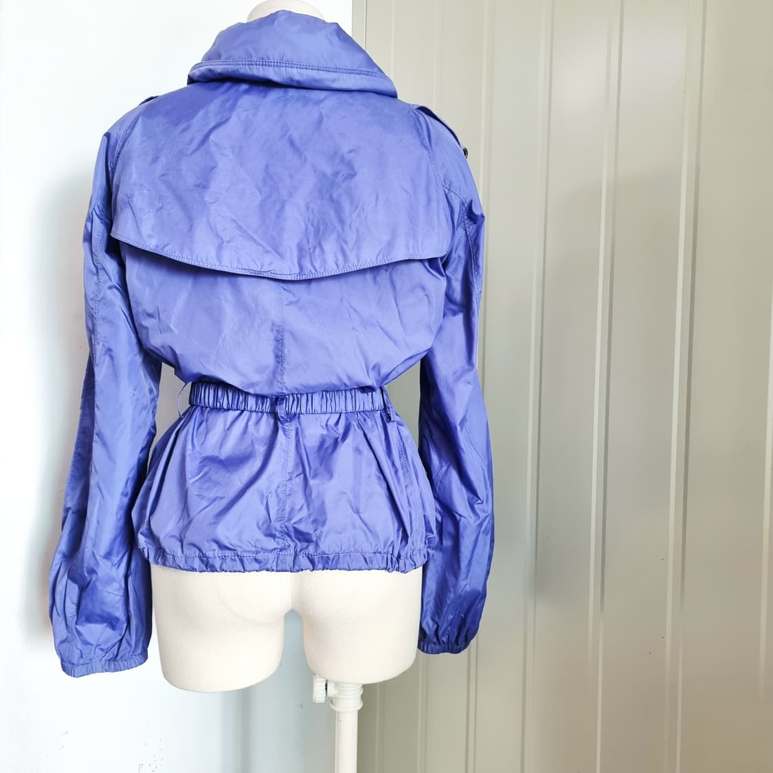 버버리 나일론 벨티드 바람막이 점퍼 자켓 (55/표기UK8,US6) 상품이미지3