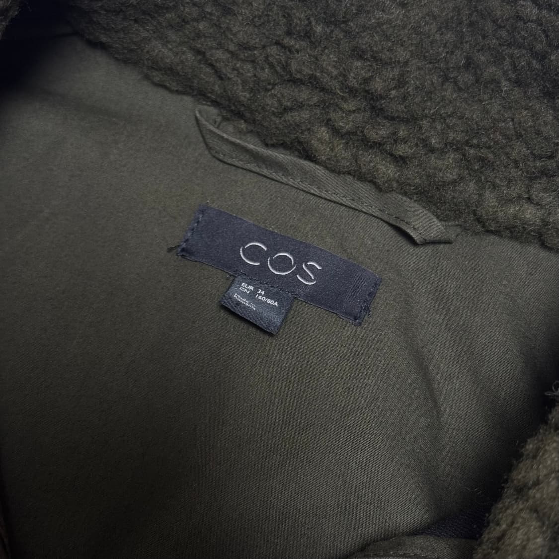 cos 코스 플리스 셔츠자켓 (여성용) 상품이미지4