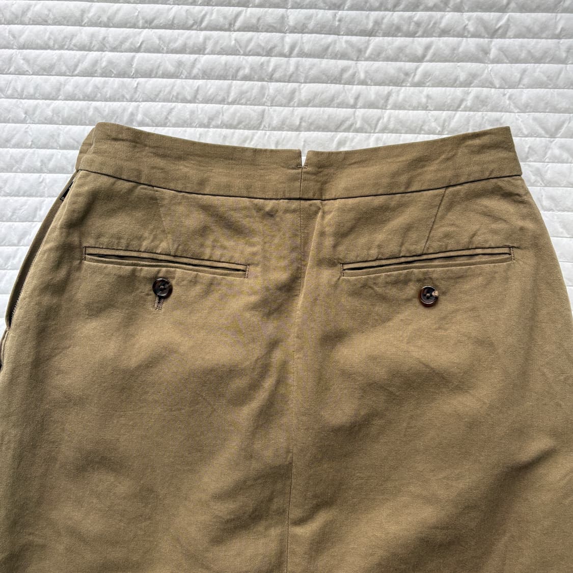 Margaret Howell brown simple skirt 상품이미지3