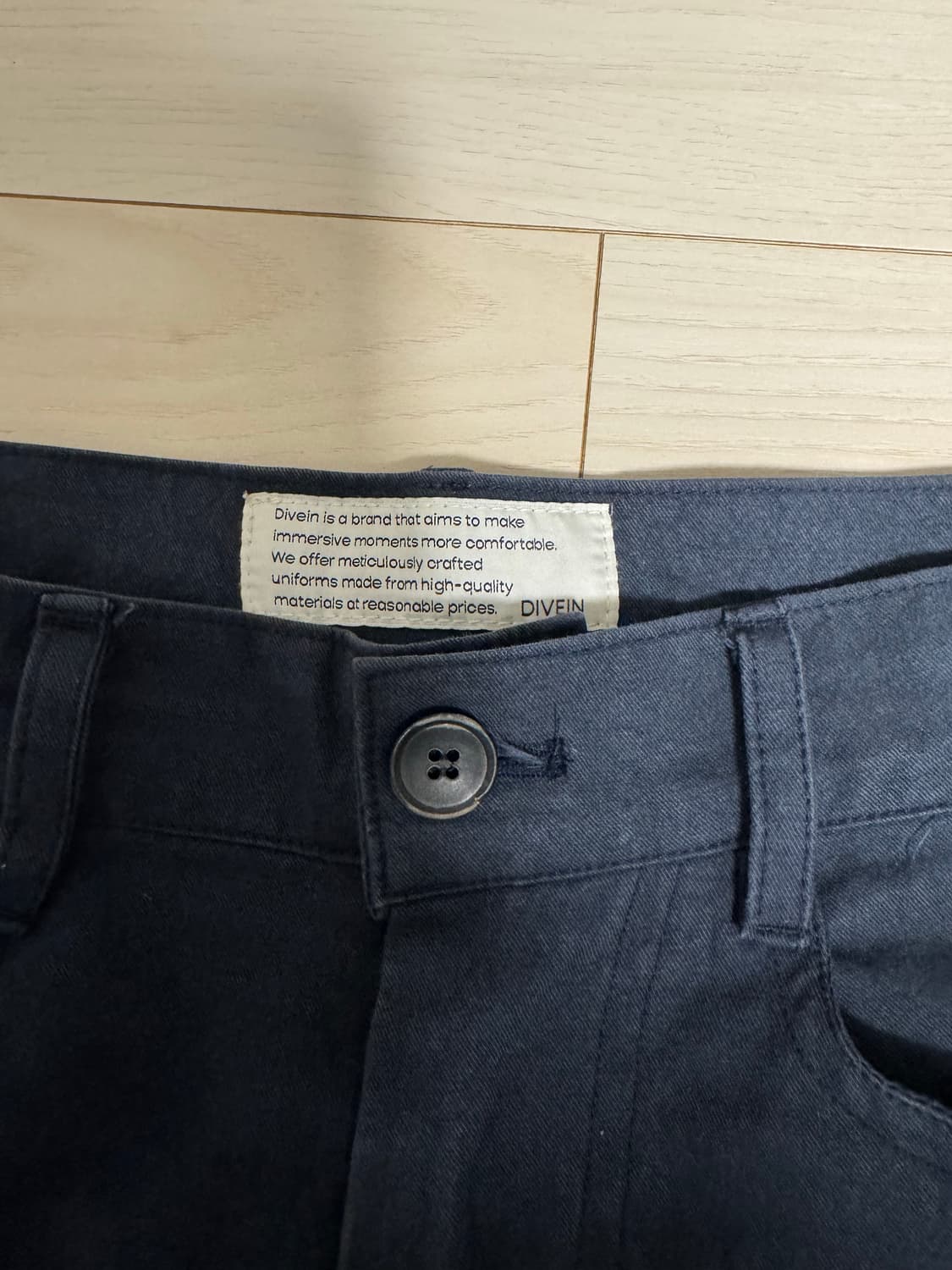 다이브인 베른 카고 팬츠 VERN CARGO PANTS V2 (NAVY) 상품이미지2