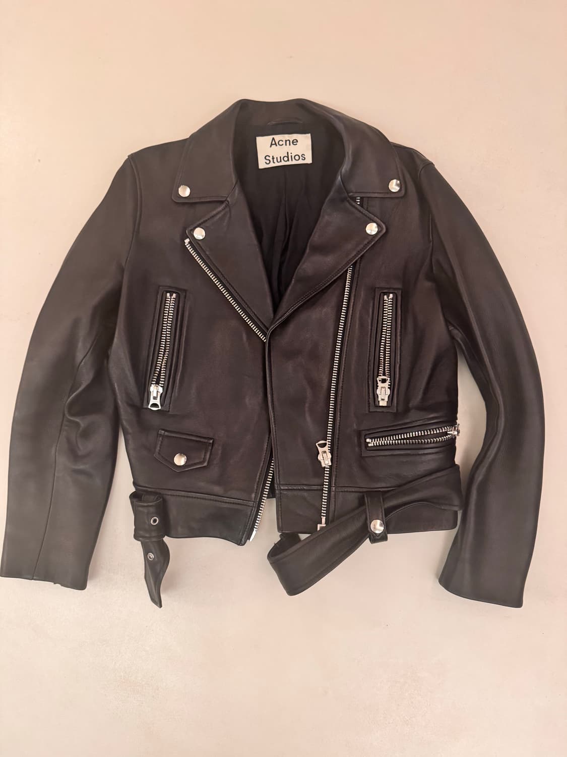 아크네 ACNE 가죽자켓 38사이즈(여성 55정도) 상품이미지2