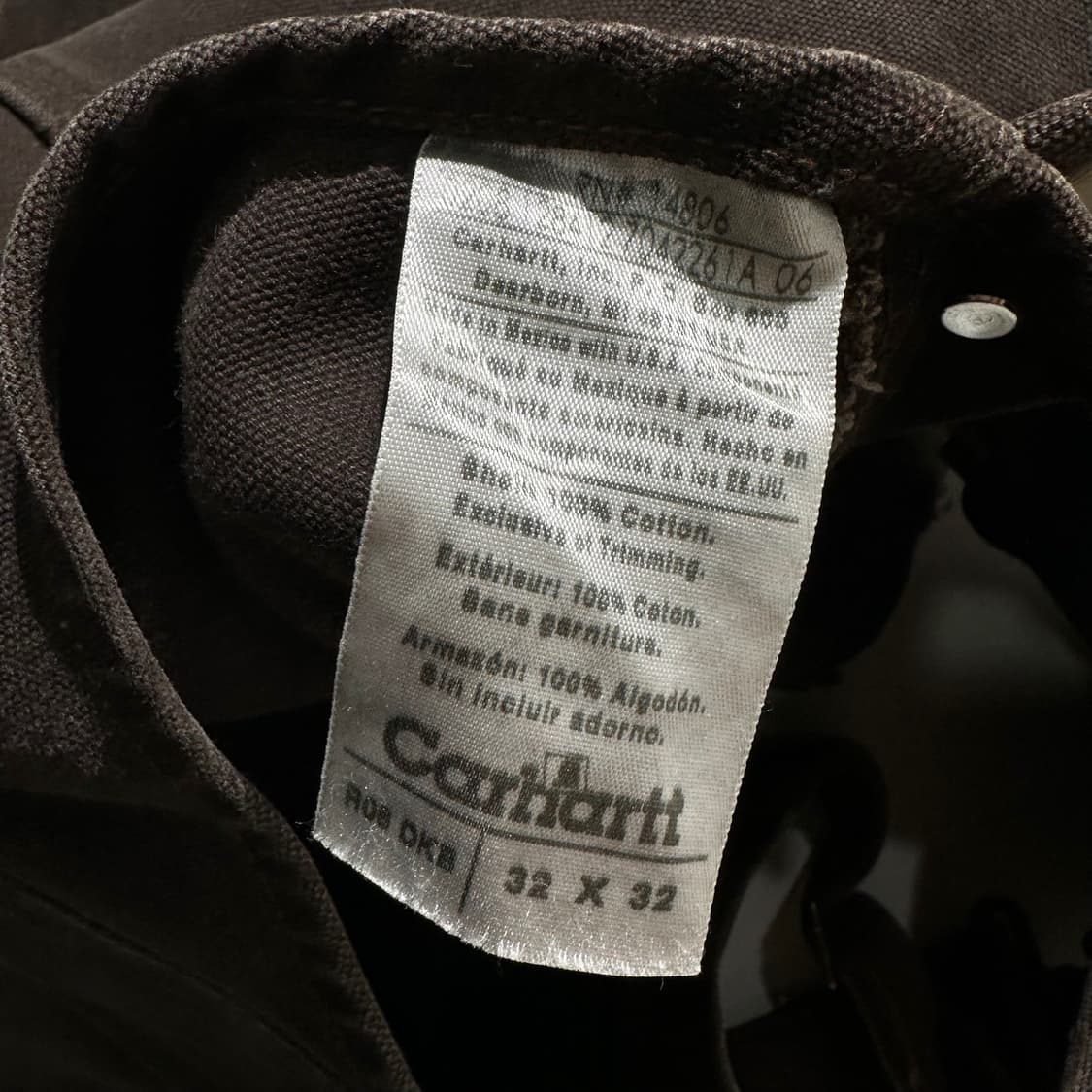 칼하트 더블니 카펜터 오버롤 상품이미지7