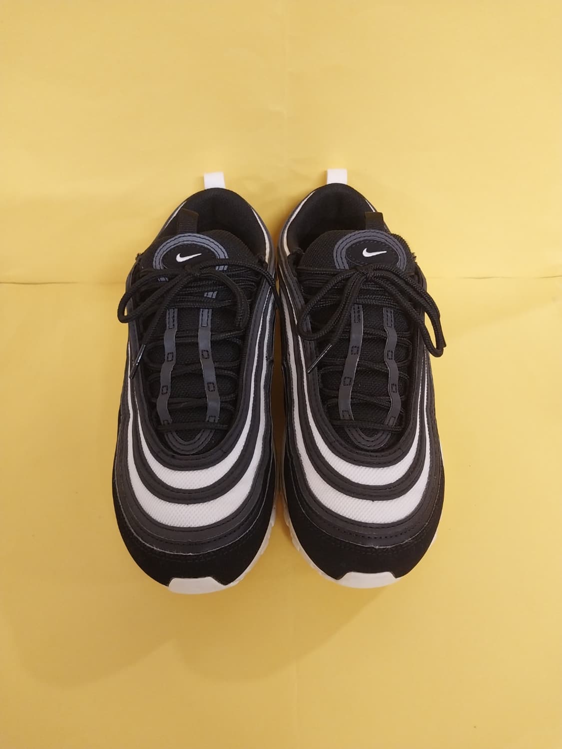 남성 나이키 에어맥스 97 블랙써밋화이트 운동화 (260)   상품이미지2