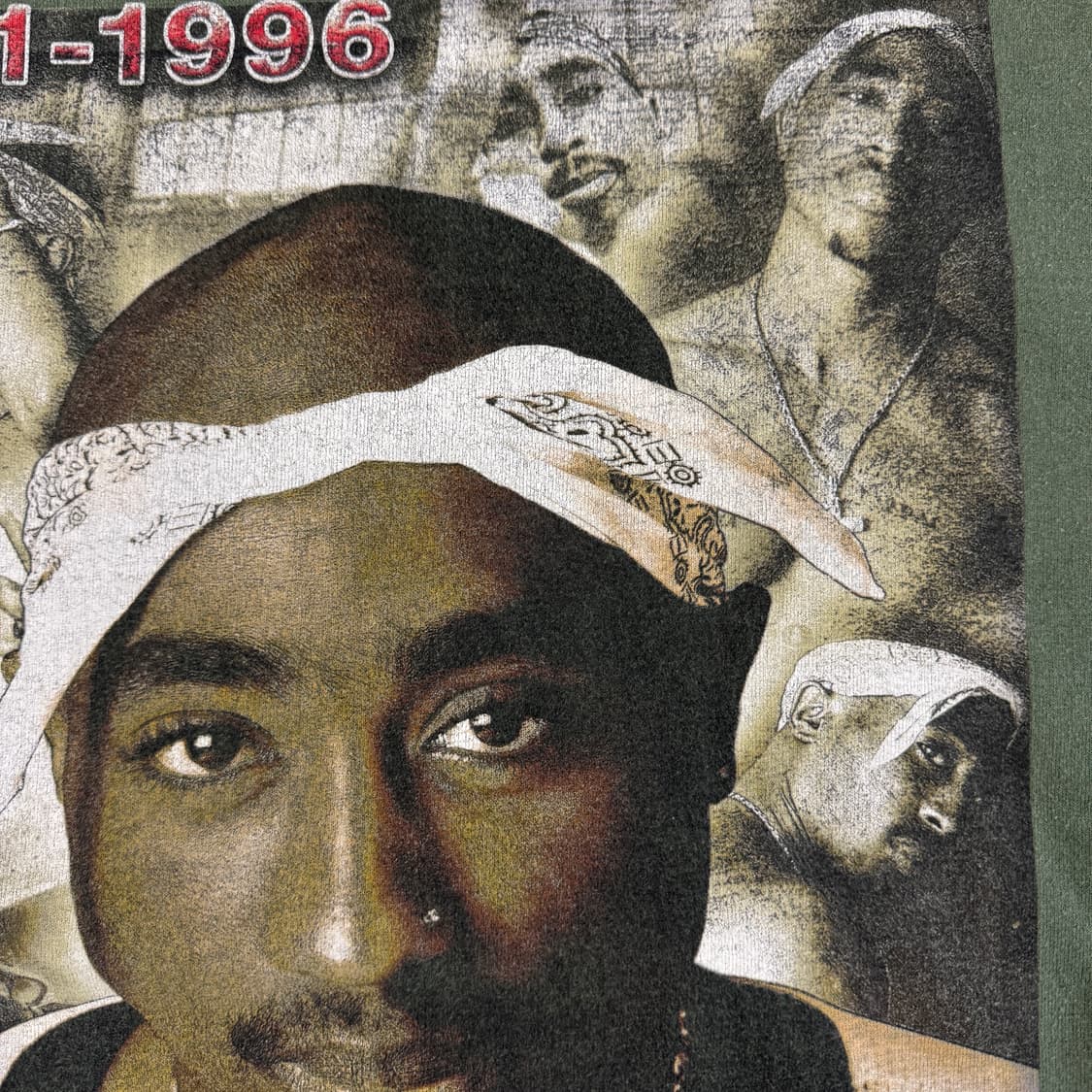 빈티지 90s 투팍 메모리얼 후드 Tupac Memorial Hoodie 상품이미지7