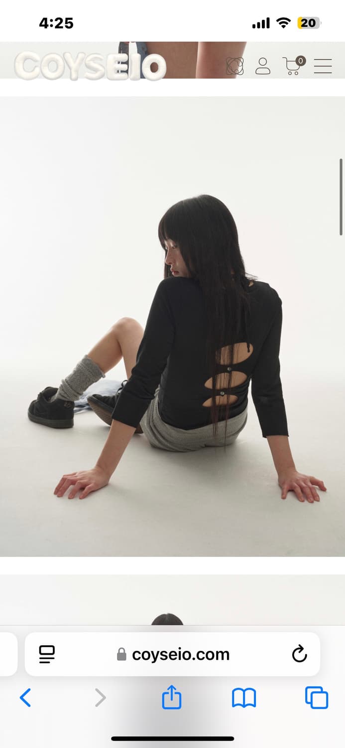 Coyseio back circle capri t  상품이미지2